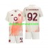Maillot de Foot AS Rome Stephan El Shaarawy 92 Enfant Extérieur 2024-2025 Manche Courte
