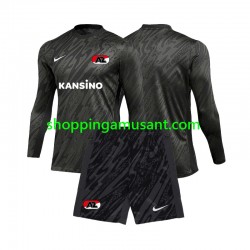 Maillot de Foot AZ Alkmaar Gardien Enfant Extérieur 2024-2025 Manche Longue
