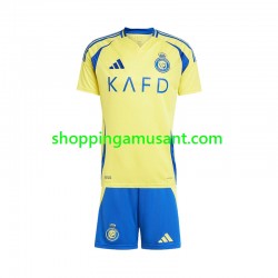 Maillot de Foot Al Nassr Enfant Domicile 2024-2025 Manche Courte
