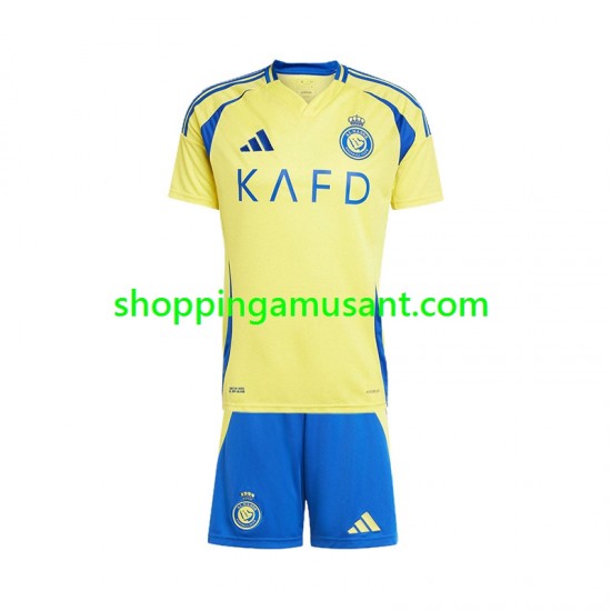 Maillot de Foot Al Nassr Enfant Domicile 2024-2025 Manche Courte