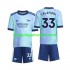 Maillot de Foot Arsenal Calafiori 33 Enfant Neutre 2024-2025 Manche Courte