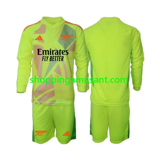 Maillot de Foot Arsenal Gardien Enfant Domicile 2024-2025 Manche Longue