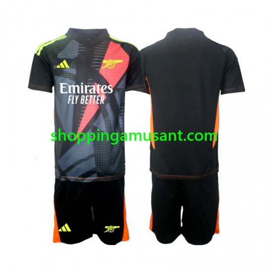 Maillot de Foot Arsenal Gardien Enfant Neutre 2024-2025 Manche Courte