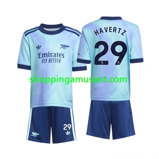 Maillot de Foot Arsenal Havertz 29 Enfant Neutre 2024-2025 Manche Courte