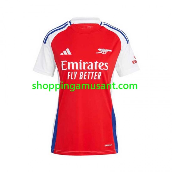 Maillot de Foot Arsenal Féminine Domicile 2024-2025 Manche Courte