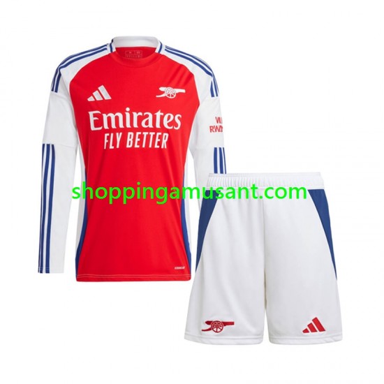 Maillot de Foot Arsenal Enfant Domicile 2024-2025 Manche Longue