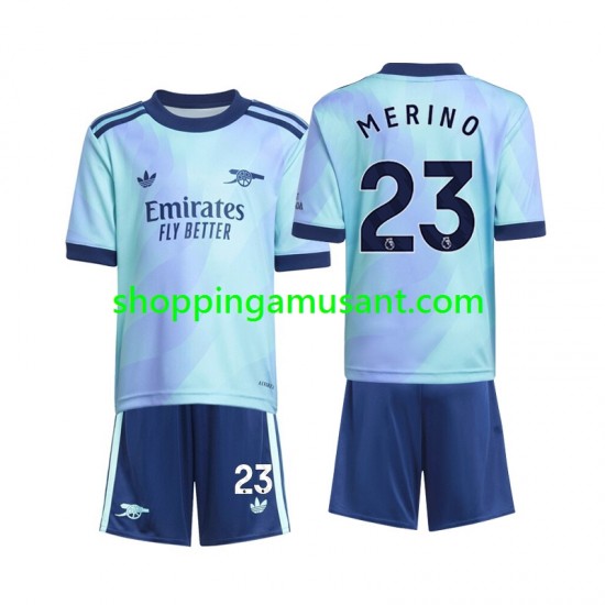 Maillot de Foot Arsenal Merino 23 Enfant Neutre 2024-2025 Manche Courte