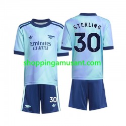 Maillot de Foot Arsenal Sterling 30 Enfant Neutre 2024-2025 Manche Courte