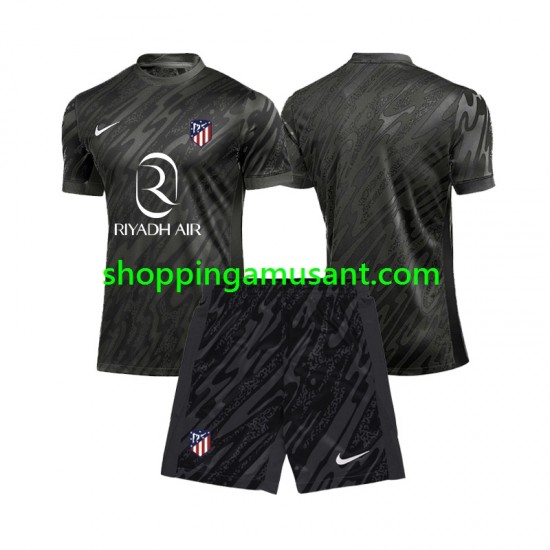Maillot de Foot Atlético Madrid Gardien Enfant Domicile 2024-2025 Manche Courte