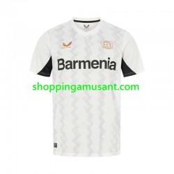 Maillot de Foot Bayer 04 Leverkusen Homme Extérieur 2024-2025 Manche Courte