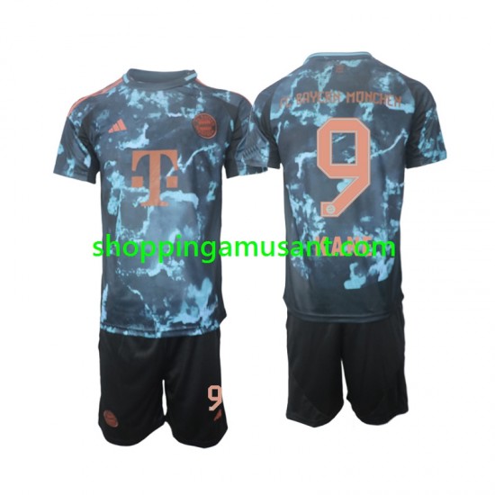 Maillot de Foot Bayern Munich Kane 9 Enfant Extérieur 2024-2025 Manche Courte