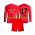 Maillot de Foot Bayern Munich Michael Olise 17 Enfant Domicile 2024-2025 Manche Longue