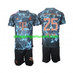 Maillot de Foot Bayern Munich Muller 25 Enfant Extérieur 2024-2025 Manche Courte