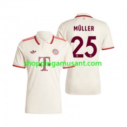Maillot de Foot Bayern Munich Muller 25 Homme Neutre 2024-2025 Manche Courte