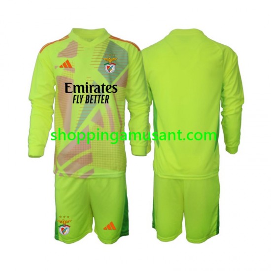 Maillot de Foot Benfica Gardien Enfant Domicile 2024-2025 Manche Longue