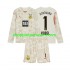Maillot de Foot Borussia Dortmund Gregor Kobel 1 Gardien Enfant Domicile 2024-2025 Manche Longue