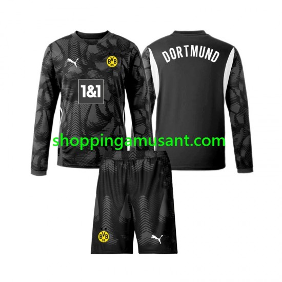 Maillot de Foot Borussia Dortmund Gardien Enfant 4ème 2024-2025 Manche Longue