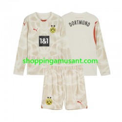 Maillot de Foot Borussia Dortmund Gardien Enfant Domicile 2024-2025 Manche Longue