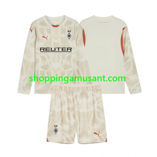 Maillot de Foot Russie Bo Monchengladbach Gardien Enfant Domicile 2024-2025 Manche Longue