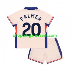 Maillot de Foot Chelsea Cole Palmer 20 Enfant Extérieur 2024-2025 Manche Courte