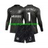 Maillot de Foot Chelsea Robert Sanchez 1 Gardien Enfant Extérieur 2024-2025 Manche Longue