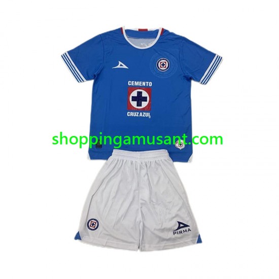 Maillot de Foot Cruz Azul Enfant Domicile 2024-2025 Manche Courte