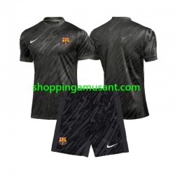 Maillot de Foot FC Barcelone Gardien Enfant Neutre 2024-2025 Manche Courte