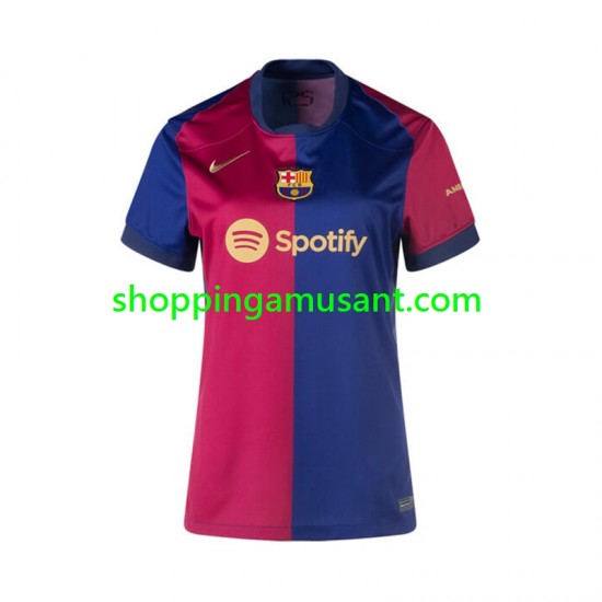 Maillot de Foot FC Barcelone Féminine Domicile 2024-2025 Manche Courte