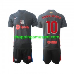 Maillot de Foot FC Barcelone Ronaldinho 10 Enfant Extérieur 2024-2025 Manche Courte