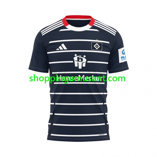 Maillot de Foot Hamburger SV Homme Extérieur 2024-2025 Manche Courte
