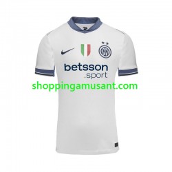 Maillot de Foot Inter Milan Homme Extérieur 2024-2025 Manche Courte