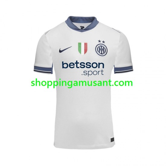 Maillot de Foot Inter Milan Homme Extérieur 2024-2025 Manche Courte