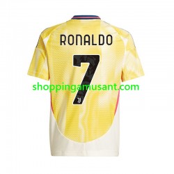 Maillot de Foot Juventus Cristiano Ronaldo 7 Homme Extérieur 2024-2025 Manche Courte