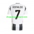 Maillot de Foot Juventus Cristiano Ronaldo 7 Homme Domicile 2024-2025 Manche Courte