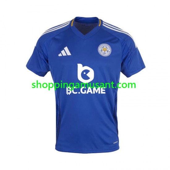 Maillot de Foot Leicester City Homme Domicile 2024-2025 Manche Courte