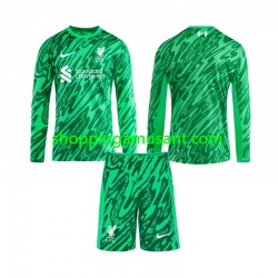 Maillot de Foot Liverpool Gardien Enfant Extérieur 2024-2025 Manche Longue