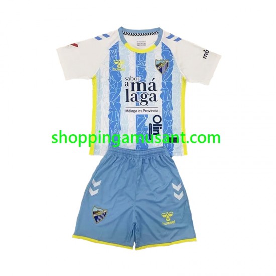Maillot de Foot Málaga CF Enfant Domicile 2024-2025 Manche Courte