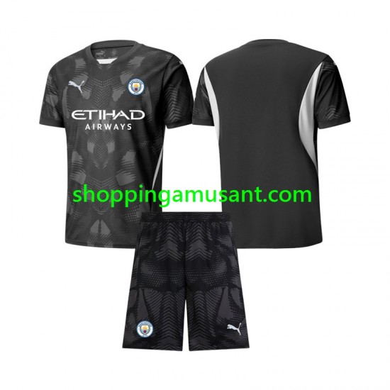 Maillot de Foot Manchester City Gardien Enfant 4ème 2024-2025 Manche Courte