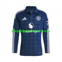 Maillot de Foot Manchester United Homme Extérieur 2024-2025 Manche Longue
