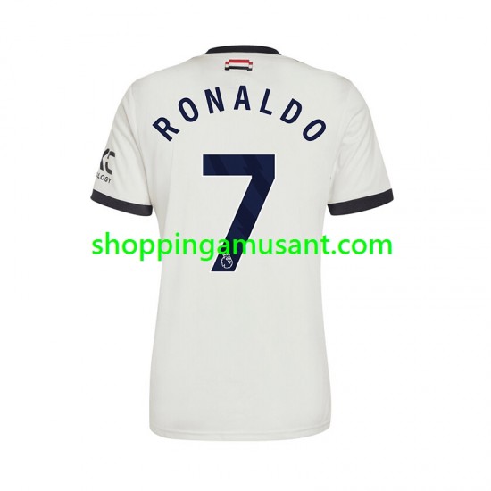 Maillot de Foot Manchester United Cristiano Ronaldo 7 Homme Neutre 2024-2025 Manche Courte