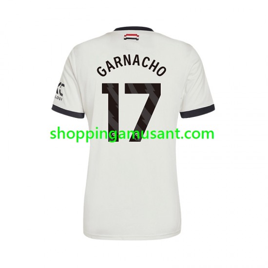 Maillot de Foot Manchester United GARNACHO 17 Homme Neutre 2024-2025 Manche Courte