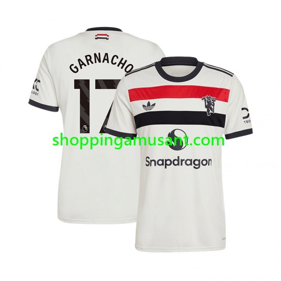 Maillot de Foot Manchester United GARNACHO 17 Homme Neutre 2024-2025 Manche Courte