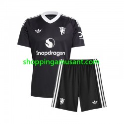 Maillot de Foot Manchester United Gardien Enfant Neutre 2024-2025 Manche Courte