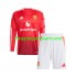 Maillot de Foot Manchester United Enfant Domicile 2024-2025 Manche Longue