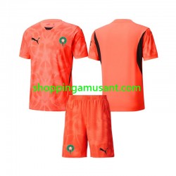 Maillot de Foot Maroc Gardien Enfant Domicile 2024 Manche Courte