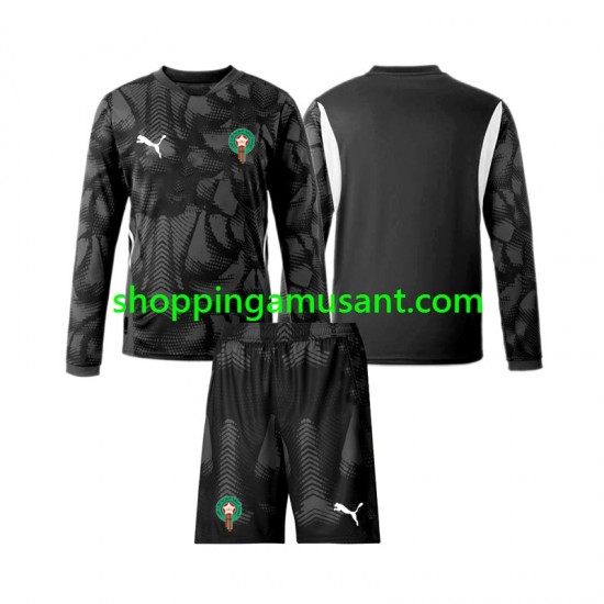 Maillot de Foot Maroc Gardien Enfant Neutre 2024 Manche Longue