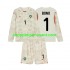 Maillot de Foot Maroc Yassine Bounou 1 Gardien Enfant Extérieur 2024 Manche Longue