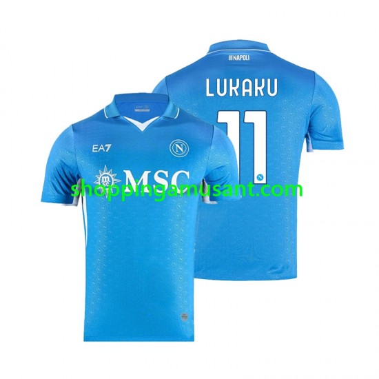 Maillot de Foot Naples ku 11 Homme Domicile 2024-2025 Manche Courte