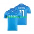 Maillot de Foot Naples ku 11 Homme Domicile 2024-2025 Manche Courte