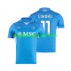 Maillot de Foot Naples ku 11 Homme Domicile 2024-2025 Manche Courte